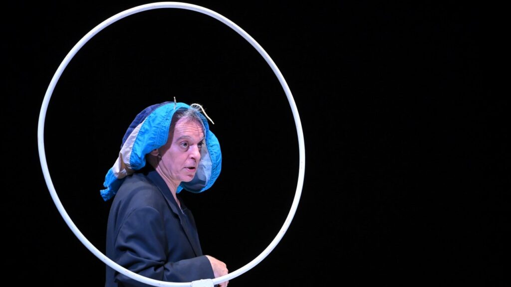 Andrea Cosentino durante "L'asino d'oro"