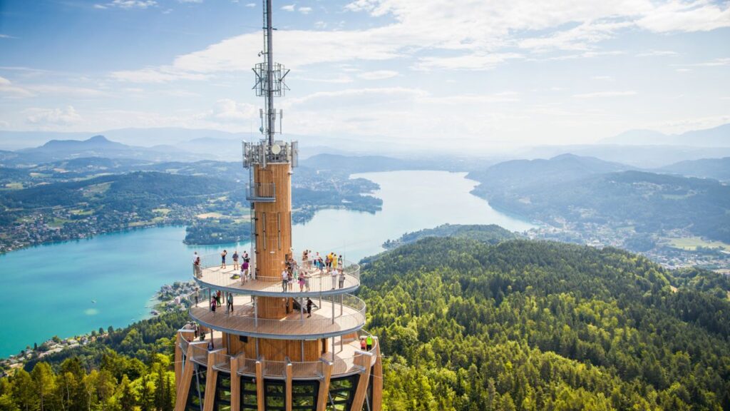 Viaggio in Carinzia, terra di confine: La torre panoramica più alta del mondo, sul Pyramidenkogel