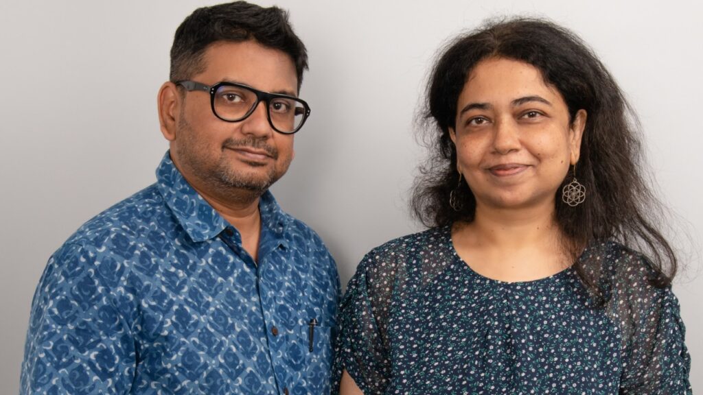 I registi indiani Anirban Dutta e Anupama Srinivasan 