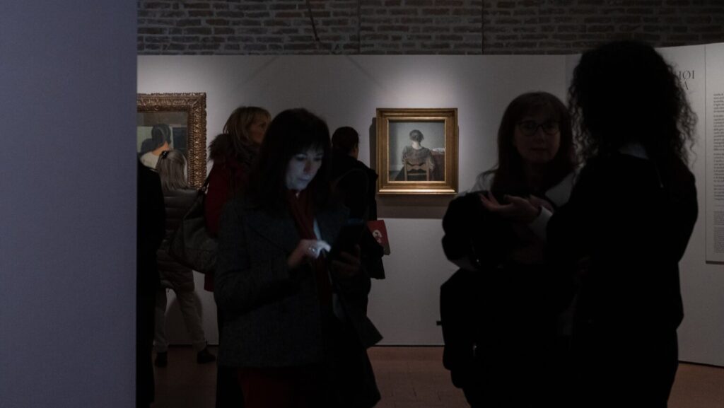 La retrospettiva su Vilhelm Hammershøi a Palazzo Roverella. Foto: Antonio Jordán / Palazzo Roverella