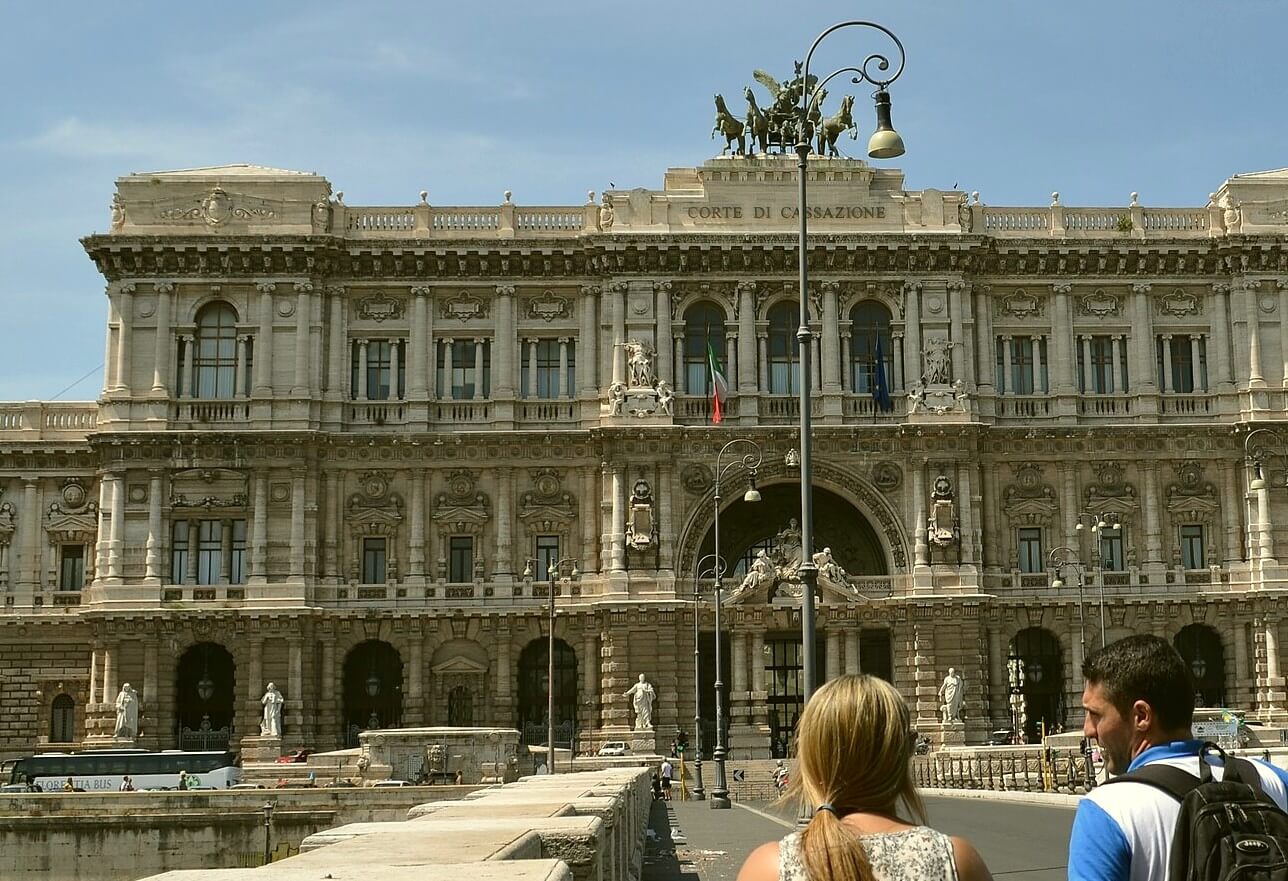La Corte di Cassazione a Roma