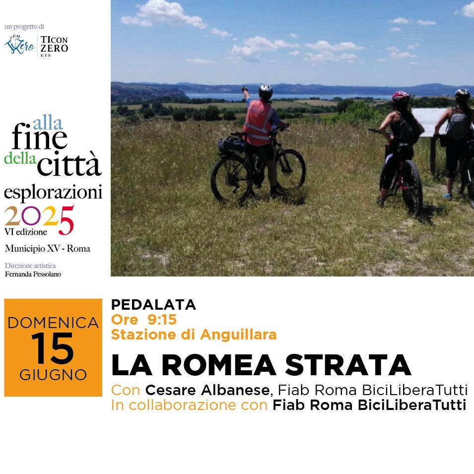 locandina escursione La Romea Strata