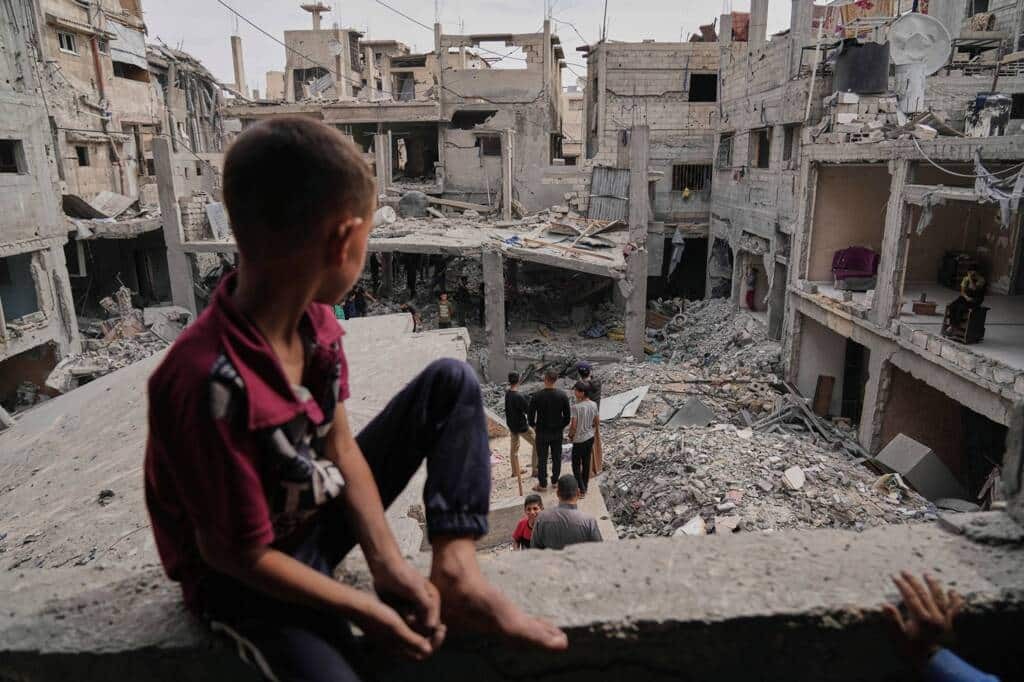 Bambini a Gaza