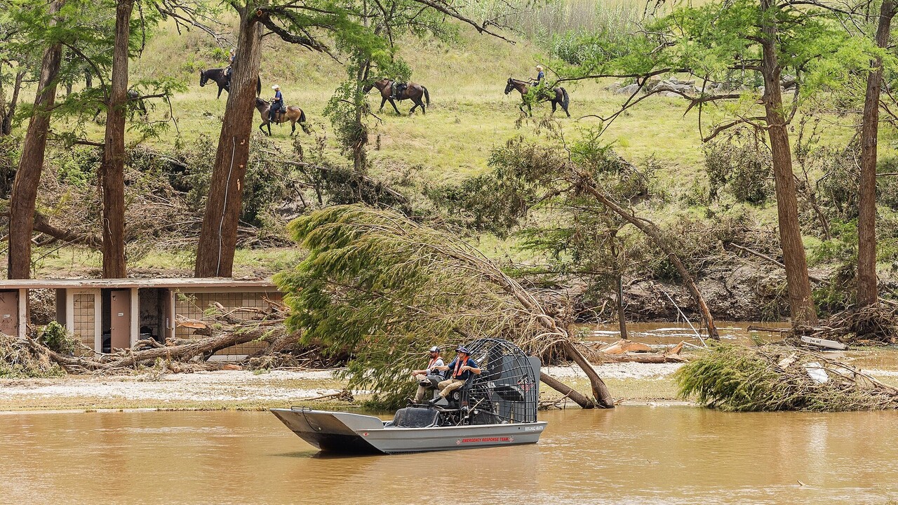 Flood damage in Kerrville