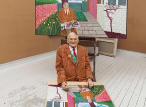 David Hockney, tutta la forza della natura: l'artista nel suo atelier
