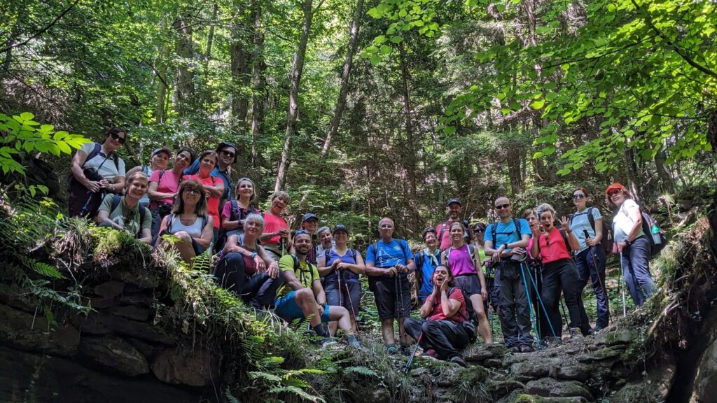 Le magie dell'Ossola con Itinerarium: Un momento dell'escursione sulla via dell'Abate