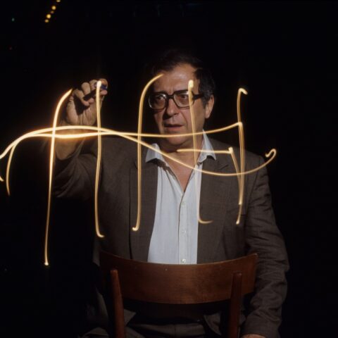Luciano Berio in uno scatto del 1982