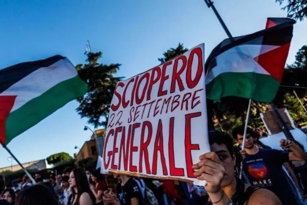 Per Gaza e contro l’economia di guerra, l’Italia si ferma