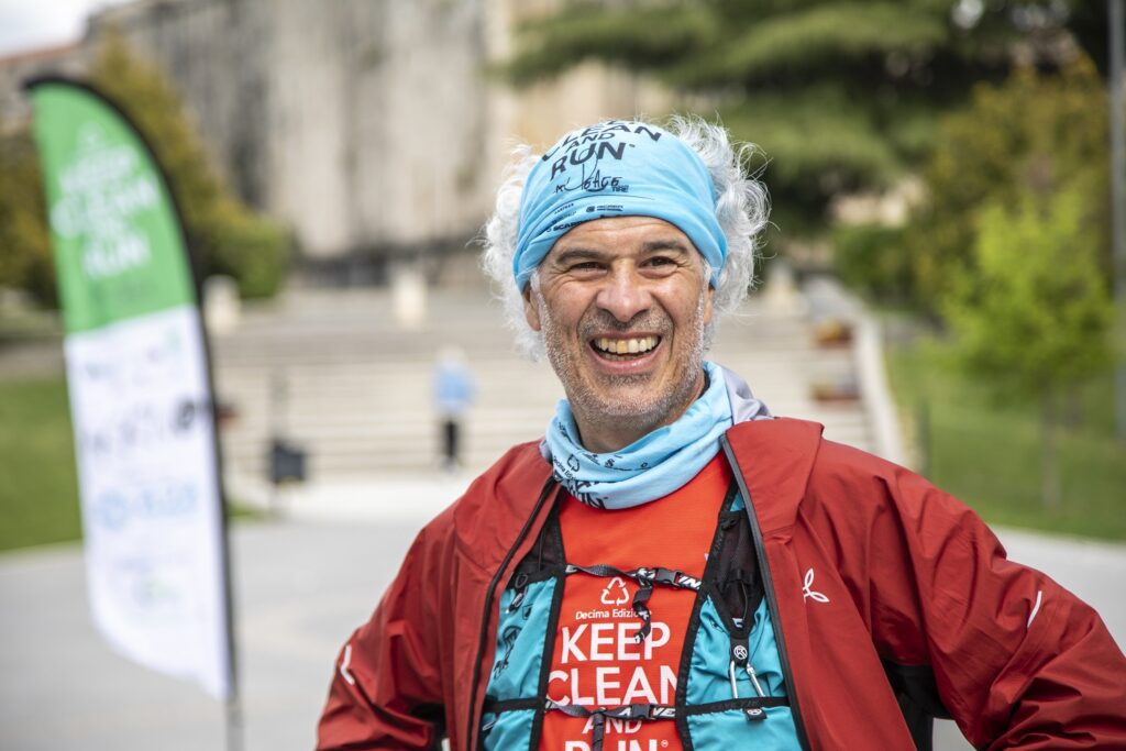 Roberto Cavallo durante la Keep Clean and Run