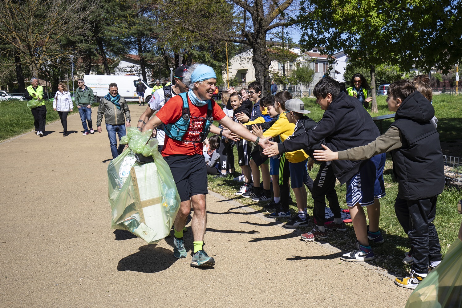 Roberto Cavallo durante la Keep Clean and Run