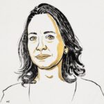 Ritratto artistico di Maria Corina Machado
