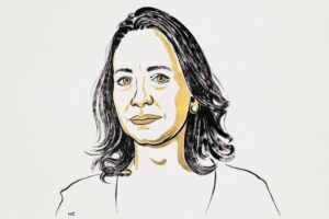 Ritratto artistico di Maria Corina Machado