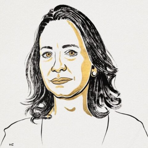 Ritratto artistico di Maria Corina Machado