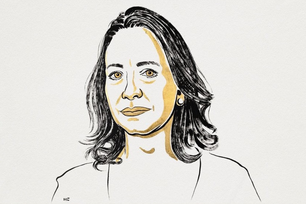 Ritratto artistico di Maria Corina Machado