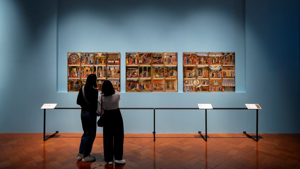 Firenze celebra il Beato Angelico: gli interni della mostra a Palazzo Strozzi, FIrenze