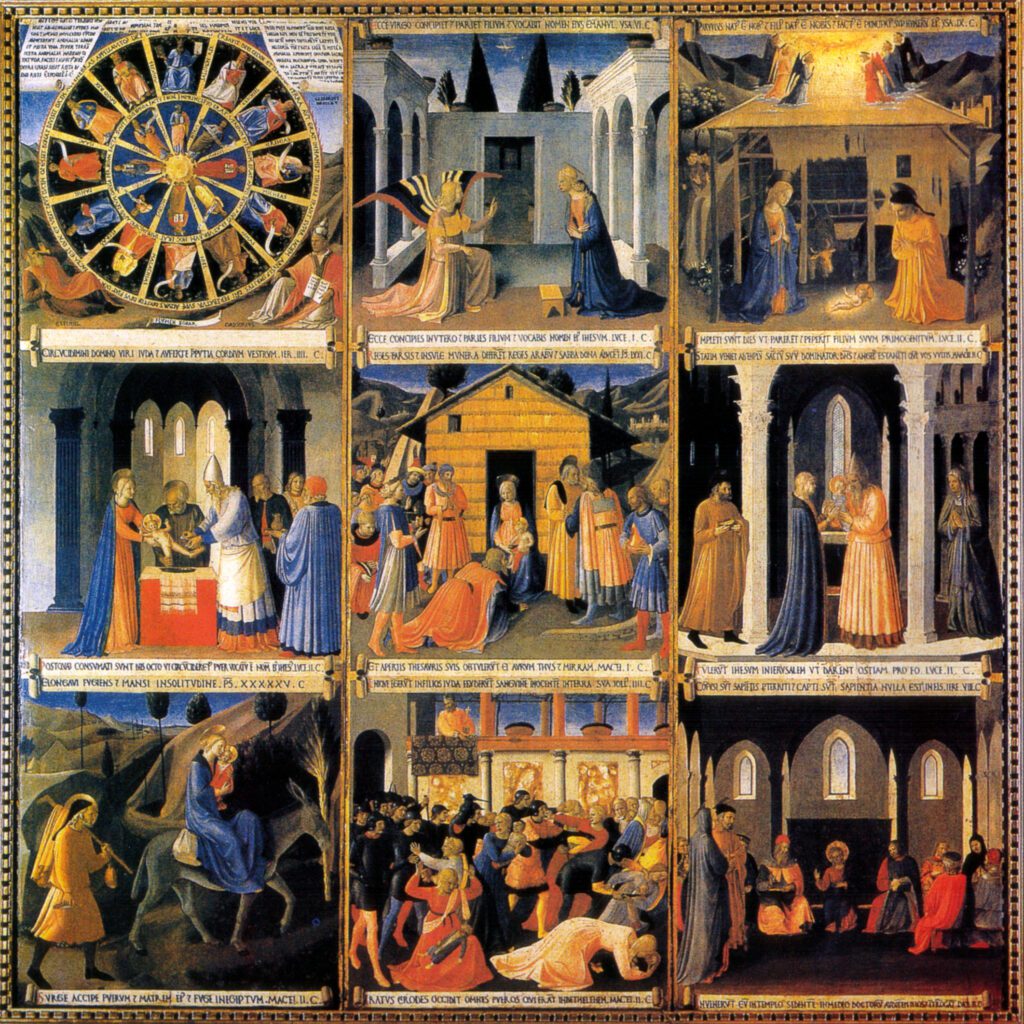 Firenze celebra il Beato Angelico: Beato Angelico, “Armadio degli Argenti”, tempera su tavola, 1451 - 145