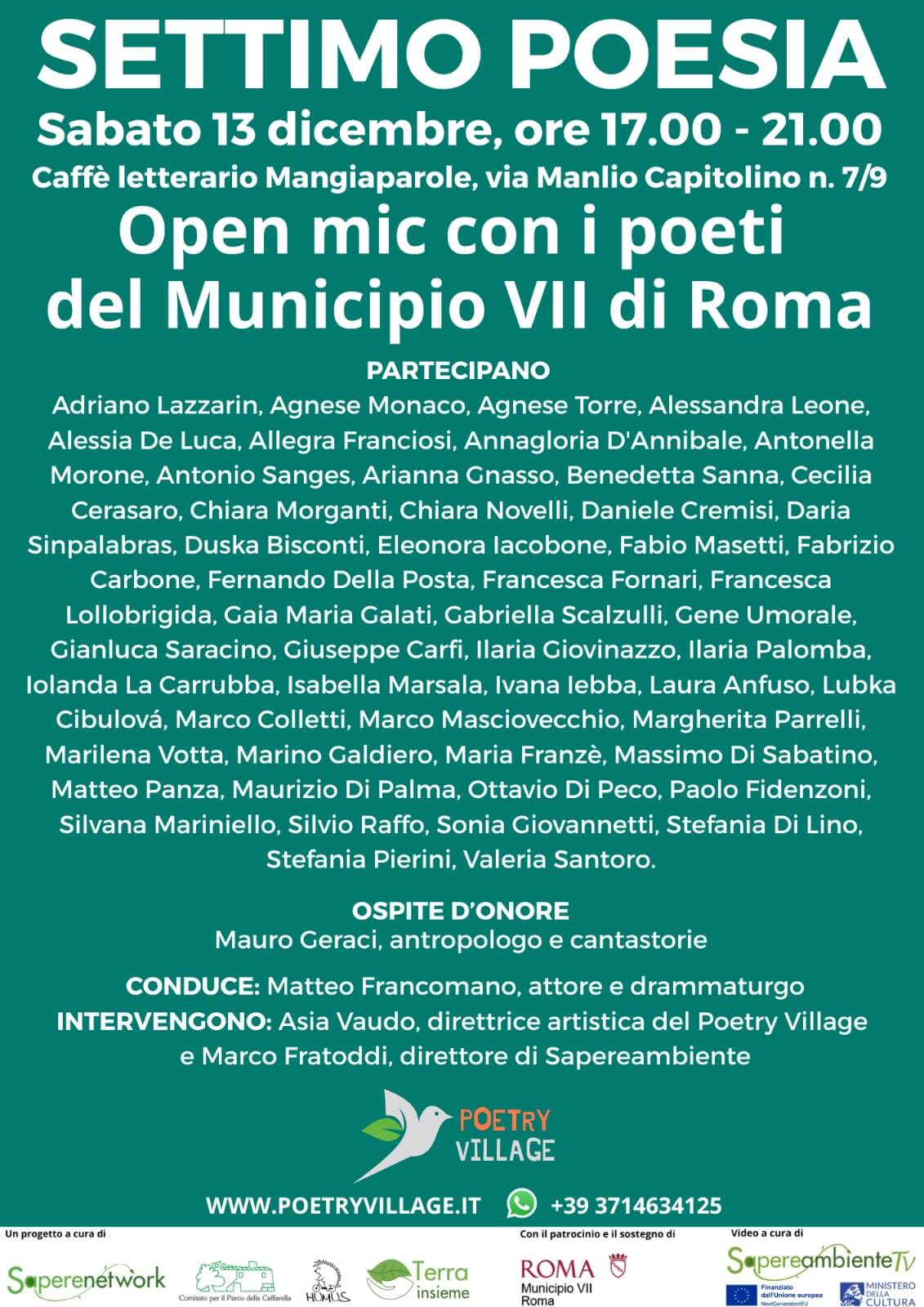 settimo poesia - locandina