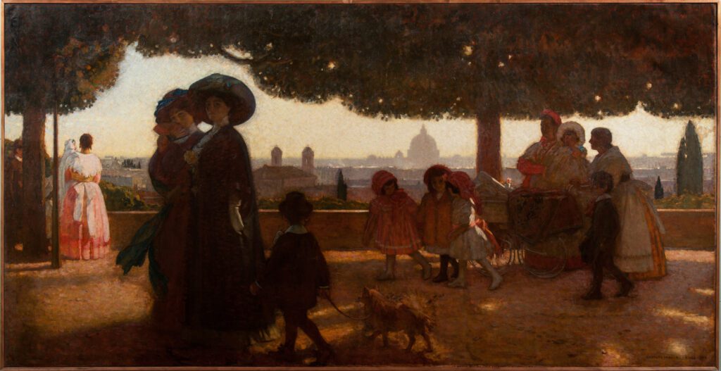Sette mostre da non perdere nel 2026: Georges Paul Leroux (Parigi 1877 – 1957), "Passeggiata al Pincio"