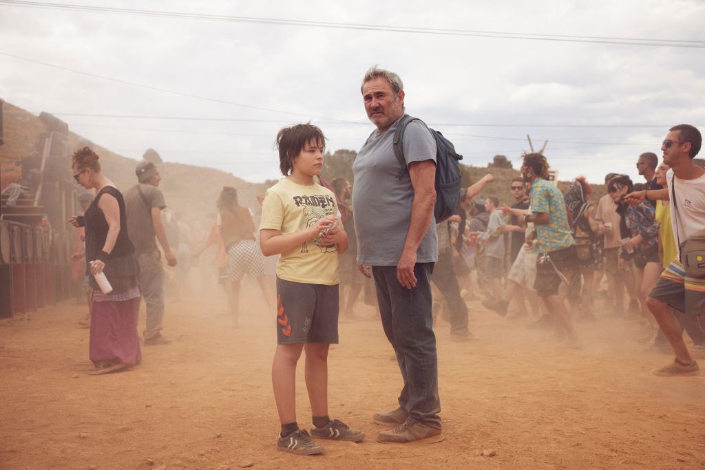 Bruno Núñez Arjona e Sergi López sul set di 
