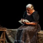 La protagonista di Olympe in scena