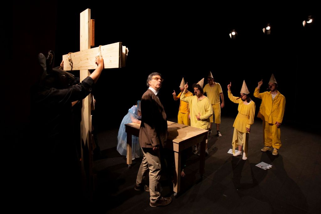 Una scena di "Pinocchio. Che cos’è una persona?"