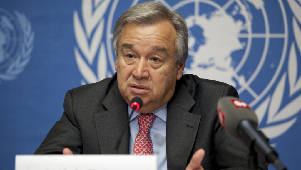Iran, guerra aperta dopo i raid: Antonio Guterres