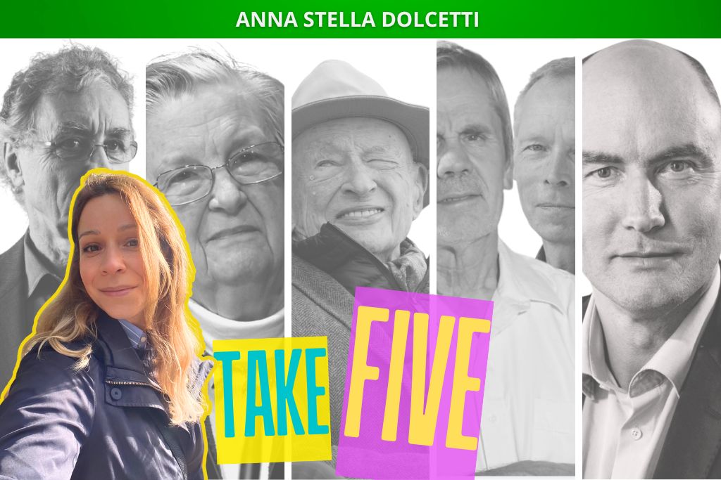 Take five: rappresentazione grafica