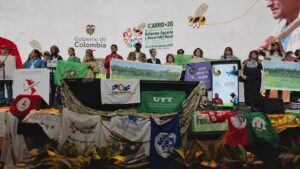 La seconda Conferenza Internazionale sulla Riforma Agraria e lo Sviluppo Rurale a Cartagena, in Colombia. Foto: Francesco Panié