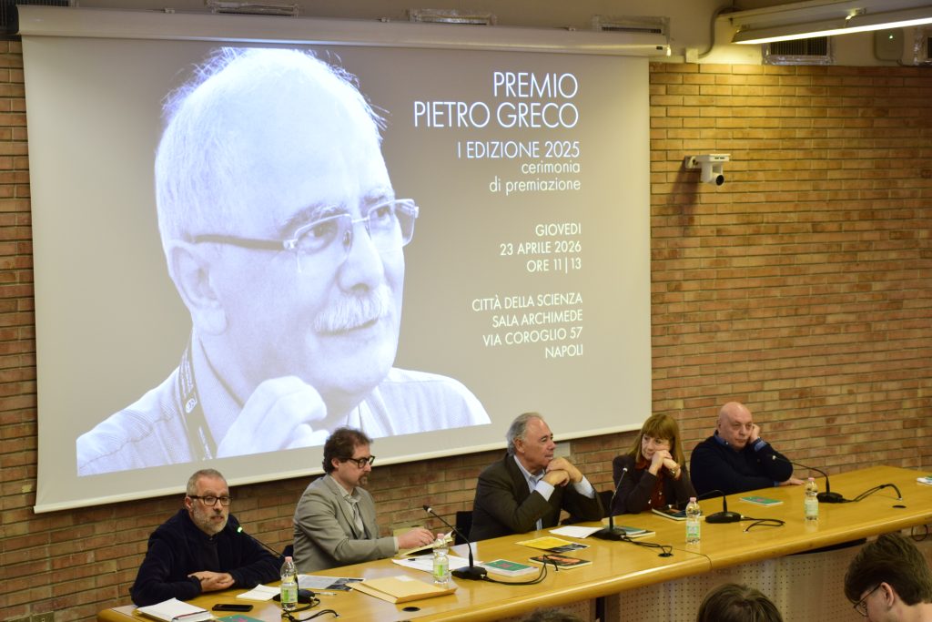 La prima edizione del premio Pietro Greco