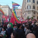 La manifestazione del 30 aprile a Roma