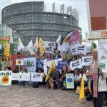 Manifestazione contro gli Ngt, Strasburgo 16 giugno 2026. Foto: Francesco Panié