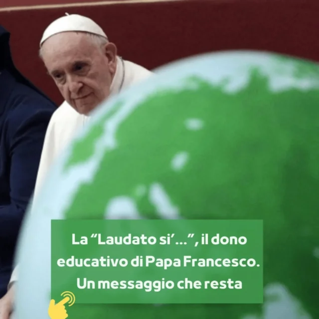 🌱 La “Laudato si’…”, il dono educativo di Papa Francesco. Un messaggio che resta

Compirà 10 anni il prossimo 24 maggio l' enciclica di Jorge Mario Bergoglio che metteva in primo piano la questione ambientale, in un’ottica di giustizia ecologica e sociale. 

👉 Rileggiamola per cogliere il patrimonio di umanesimo civile che ci consegna.

L'articolo di Lilly Cacace al LINK IN BIO 

#LaudatoSi