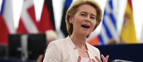 La presidente della Commissione europea, Ursula Von der Leyen