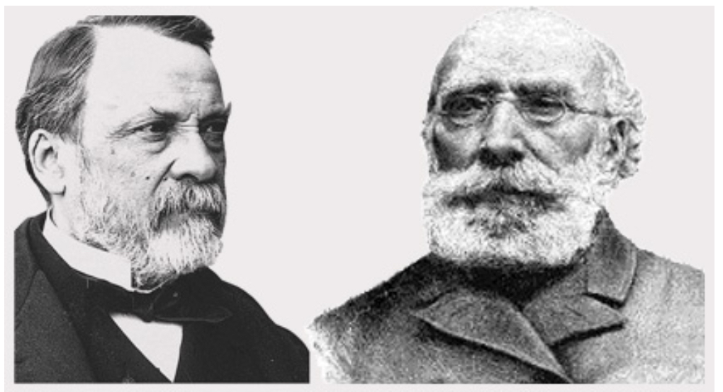 Louis Pasteur e Antoine Bechamp