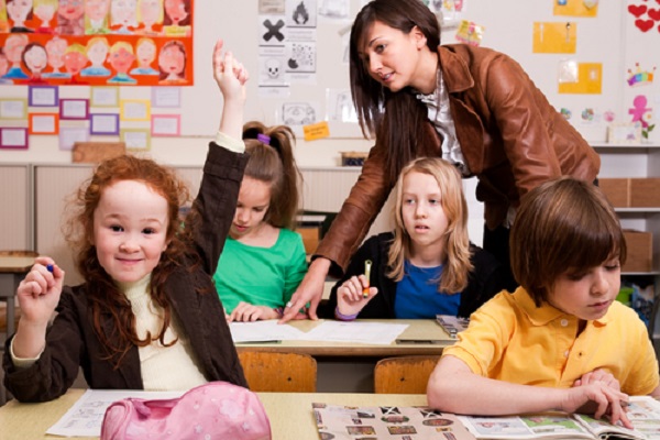 bambini in classe