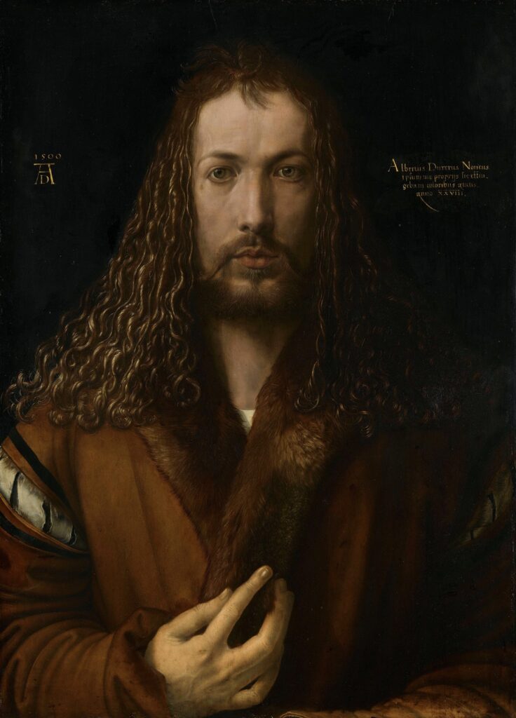 L'Autoritratto con pelliccia di Albrecht Dürer