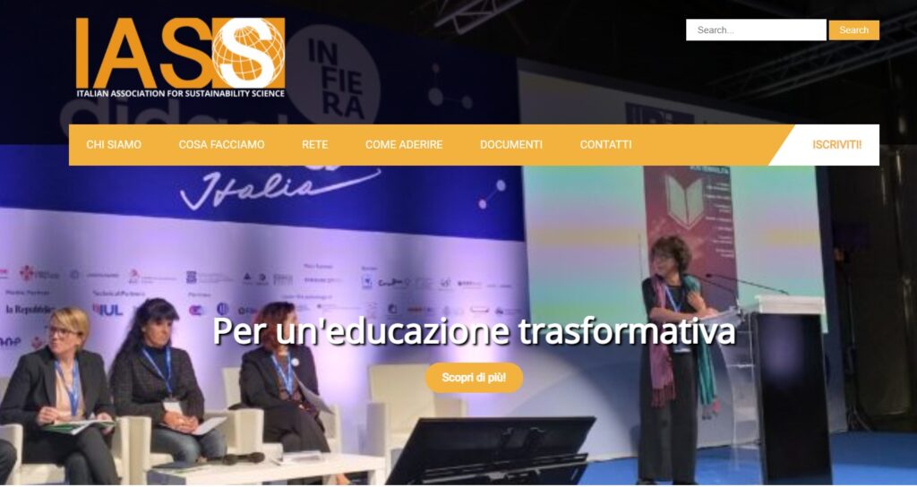 Il sito web della Iass