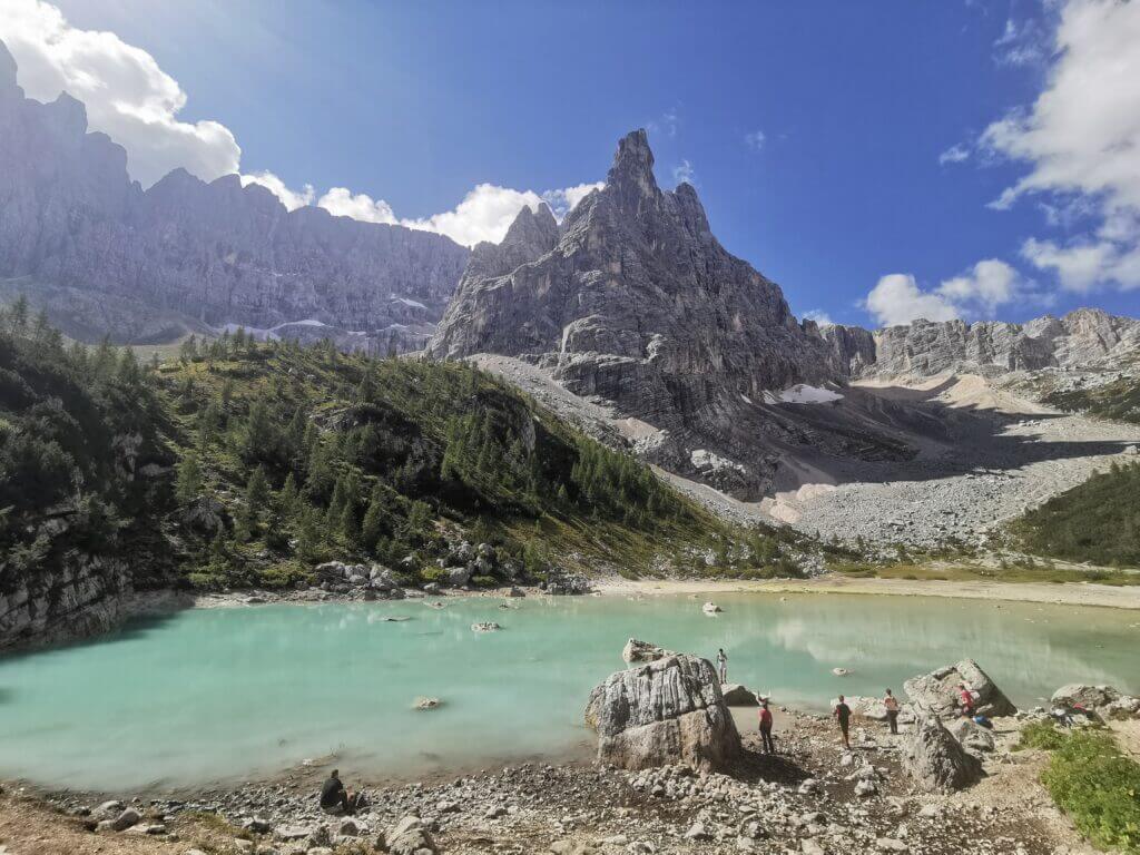 Il ghiacciaio del Sorapiss, in provincia di Belluno (Foto:Mara Marchesan)