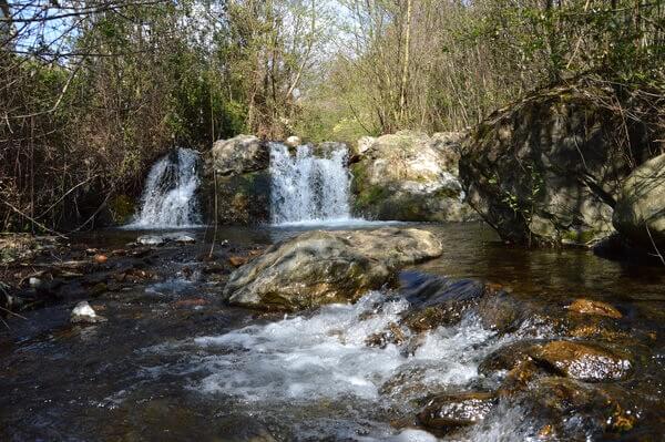 Cascata nell'entroterra Lunigiano.