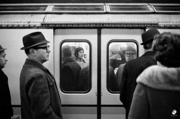 Una foto scattata da Garrubba nella metropolitana di New York, nel 1970