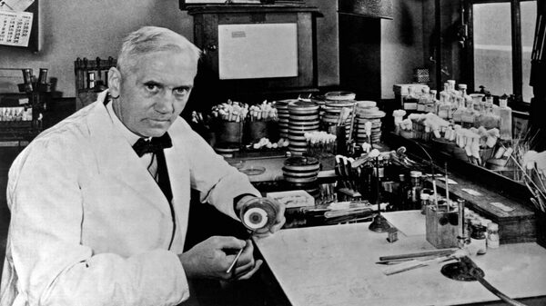 Il medico e batteriologo Alexander Fleming