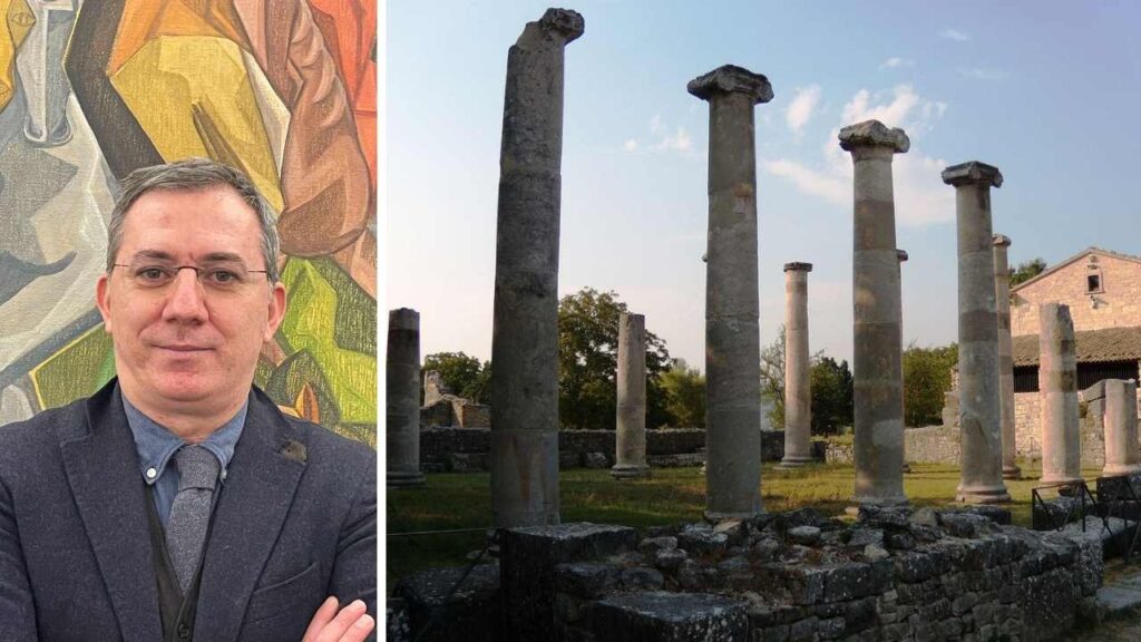 Enrico Rinaldi, direttore del Parco Archeologico di Sepino (CB)