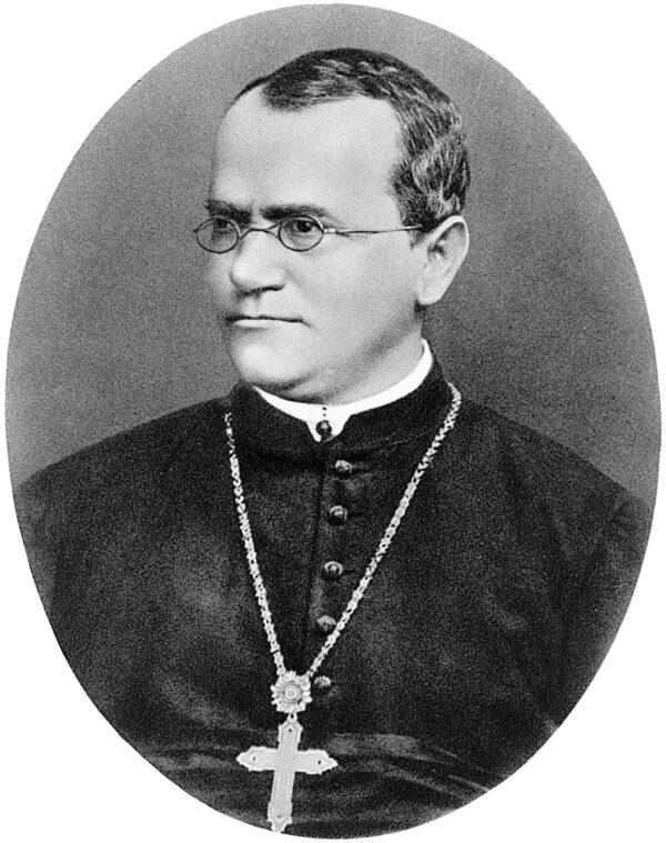 Un ritratto di Gregor Mendel, monaco agostiniano e padre della genetica