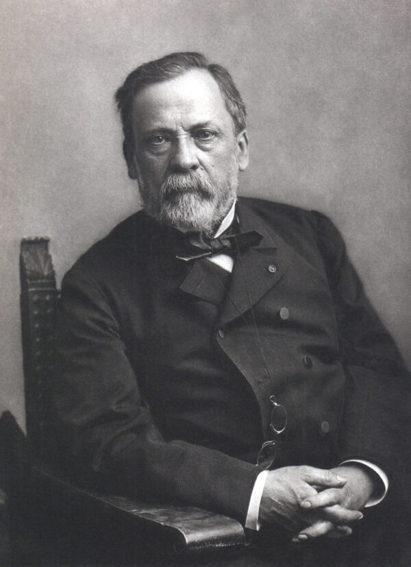 Un ritratto del grande chimico e microbiologo Louis Pasteur