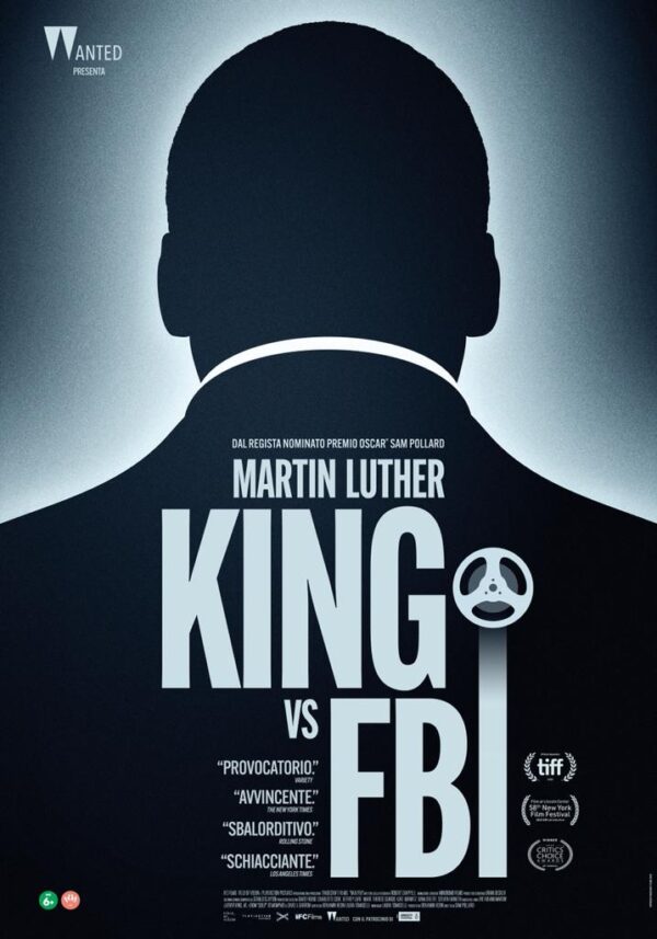 La locandina di Martin Luther King vs Fbi