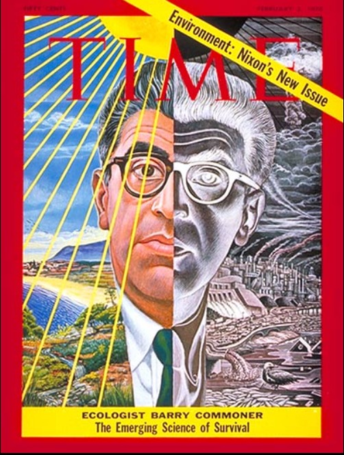 A Barry Commoner il Time dedicò nel febbraio 1970 la copertina 