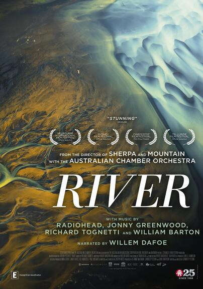 la locandina del film River