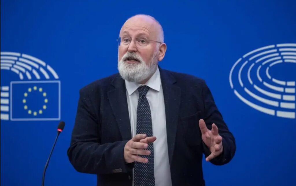 Il vicepresidente della Commissione Europea, Frans Timmermans