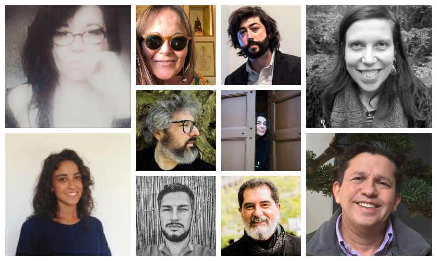 I protagonisti del tradizionale Ecoreading online all'interno dl Festival europeo di poesia ambientale 2022