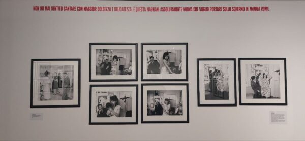 Villa Manin, Codroipo, Mostra “Sotto gli occhi del Mondo”, alcune delle foto di PPP con Anna Magnani durante le prove costumi per il film “Mamma Roma” , foto ANSA e di Duilio Pallottelli / RCS 